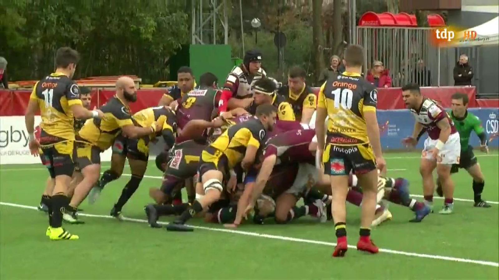 Rugby - Liga División de Honor Masculina. 12ª jornada: Alcobendas Rugby - Aparejadores Burgos - ver ahora