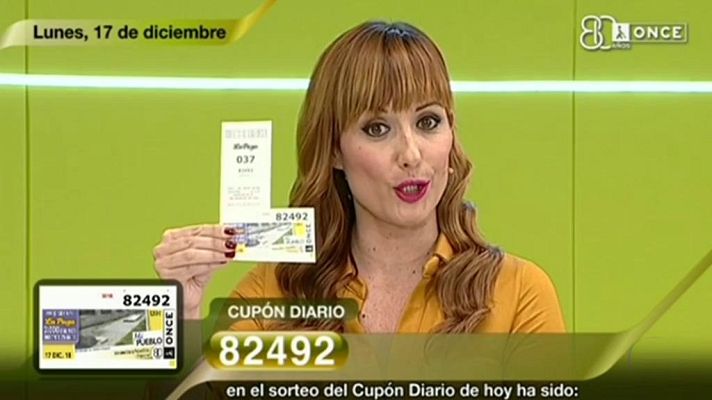 Sorteos ONCE - Sorteo ONCE - 17/12/18