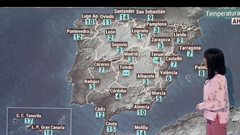 Viento fuerte y lluvia en Galicia y nevadas en la cordillera cantábrica