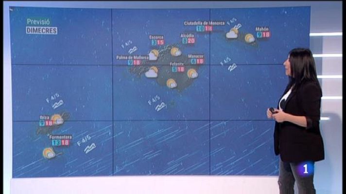 Informatiu Balear - El temps a les Illes Balears - 18/12/18