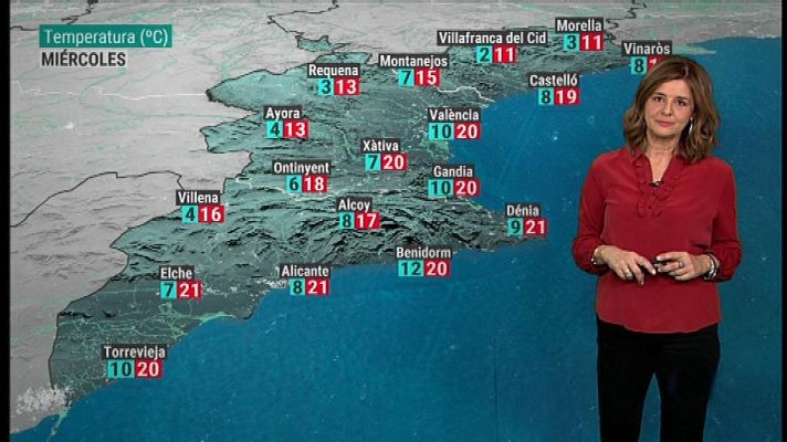 L'informatiu - Comunitat Valenciana - El tiempo en la Comunidad Valenciana - 18/12/18