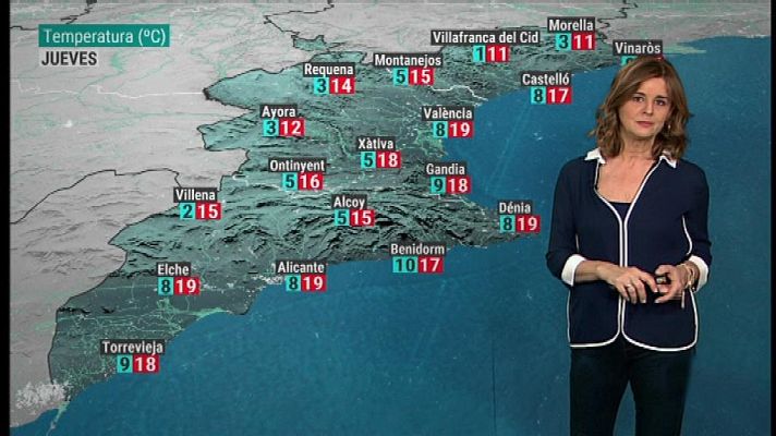 L'informatiu - Comunitat Valenciana - El tiempo en la Comunidad Valenciana - 19/12/18