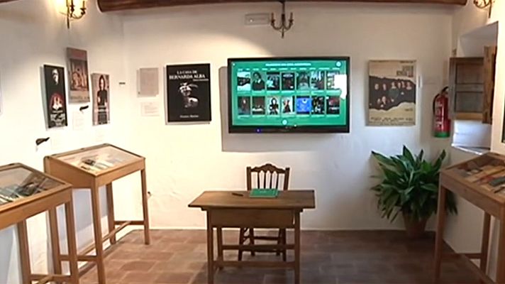 Telediario 1 - La Casa de Bernarda Alba "reabre" para difundir el drama rural femenino