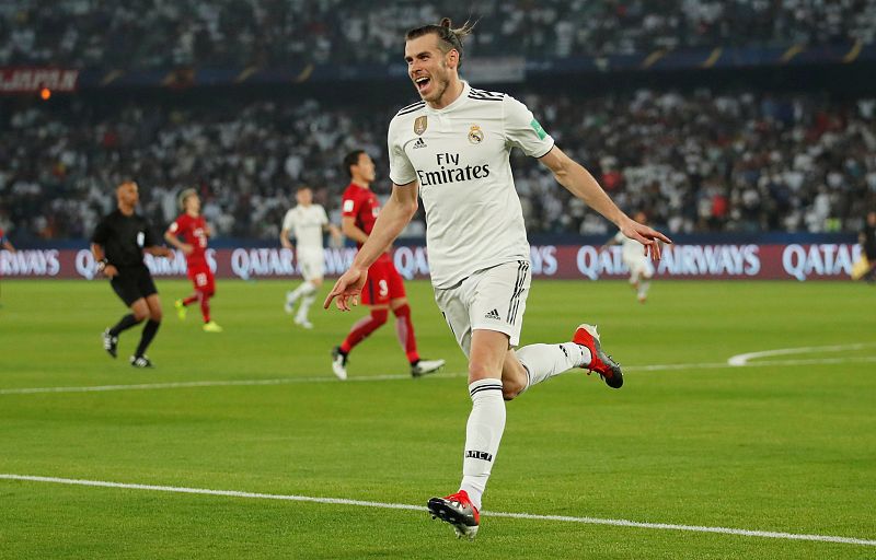 El recital de Gareth Bale se completó con su tercer tanto al Kashima Antlers, marcado tras un pase de Marcelo.