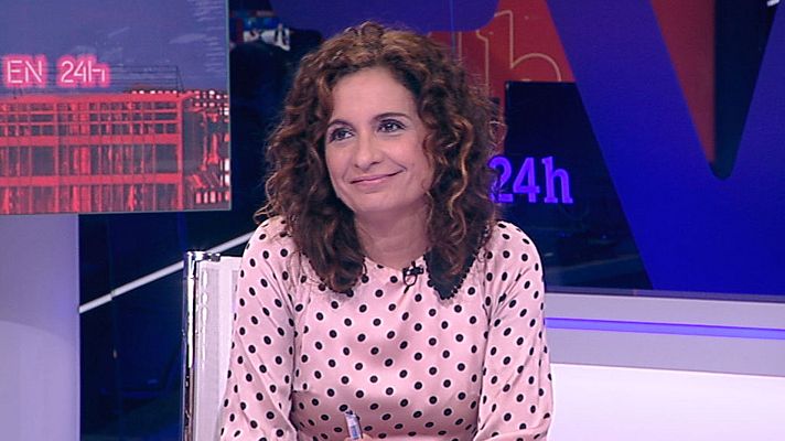 La noche en 24h - María Jesús Montero, ministra de Hacienda: "Los presupuestos entrarán en el Congreso la última semana de enero o la primera de febrero"