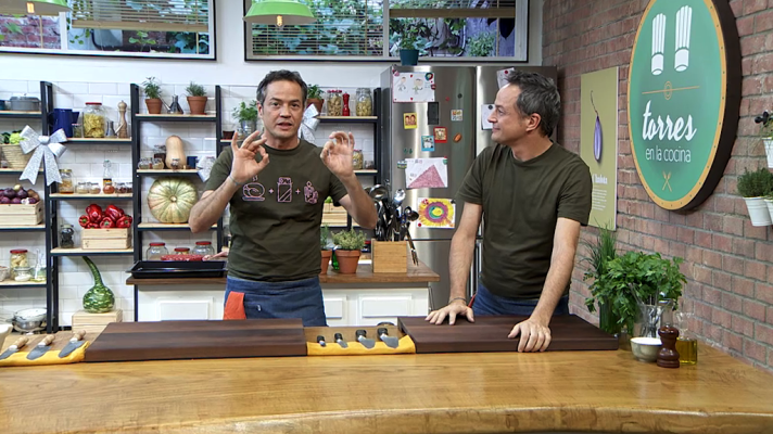 Torres en la cocina - Cabrito y tronco de Navidad