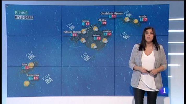 Informatiu Balear - El temps a les Illes Balears - 20/12/18