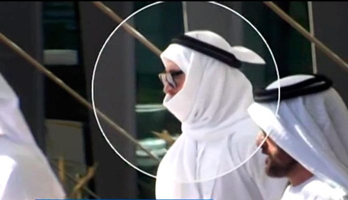 Telediario 1 - El Madrid aprovecha el tiempo libre para hacer turismo en Abu Dabi