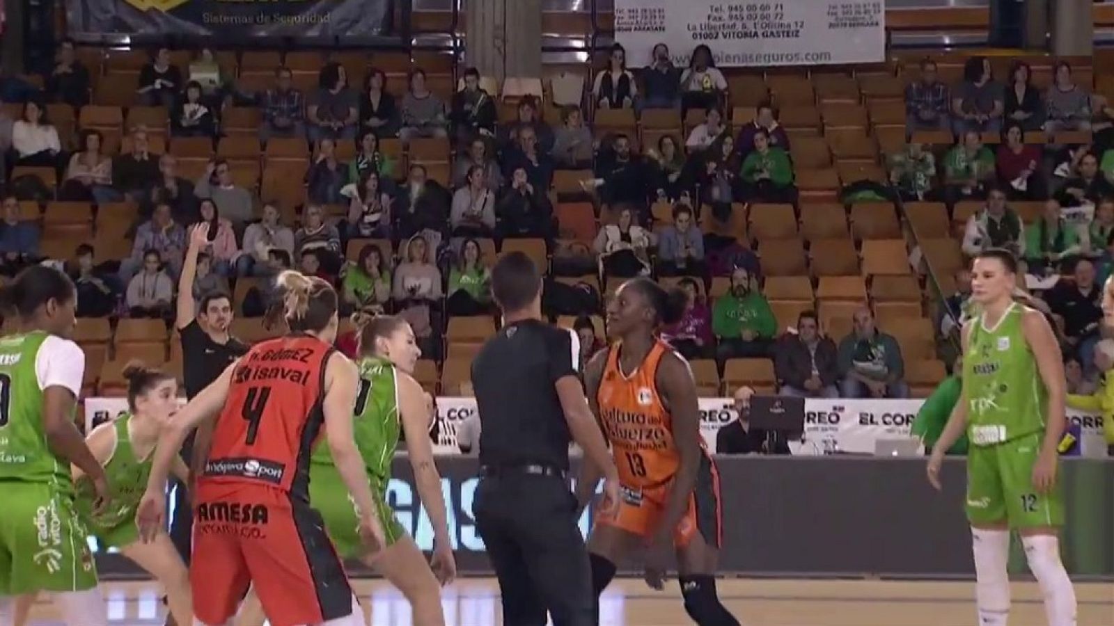 Baloncesto - Liga Femenina DIA 2018/19. 11ª jornada: RPK Araski - Valencia Basket, desde Vitoria-Gasteiz - ver ahora
