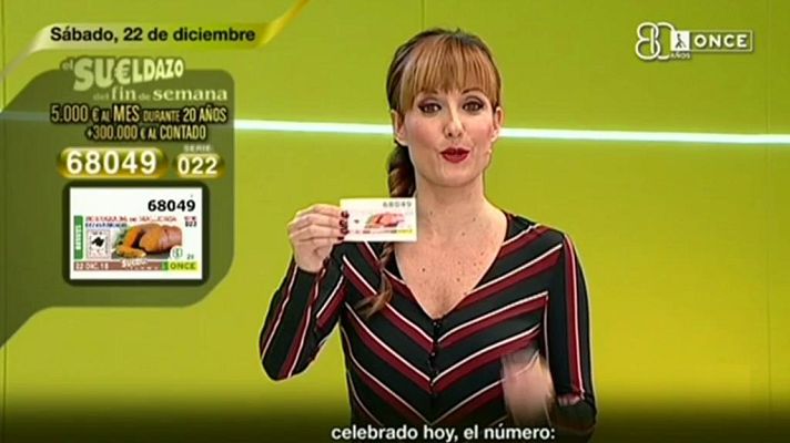 Sorteos ONCE - Sorteo ONCE - 22/12/18