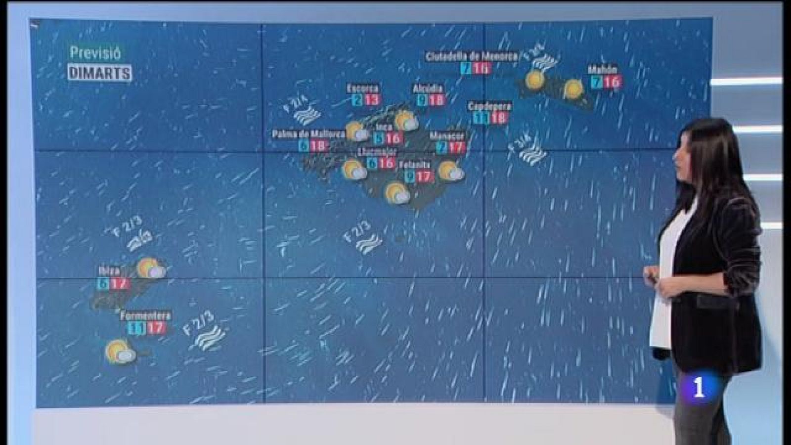 El temps a les Illes Balears - 24/12/18