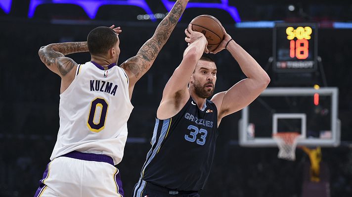 Telediario 1 - Marc Gasol y Luka Doncic brillan en la NBA