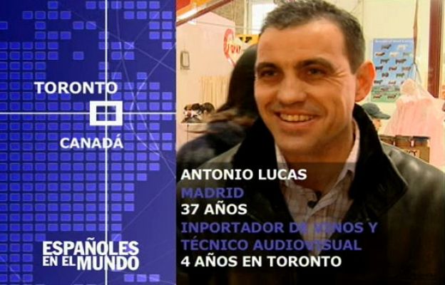 Españoles en el mundo - Toronto - Antonio