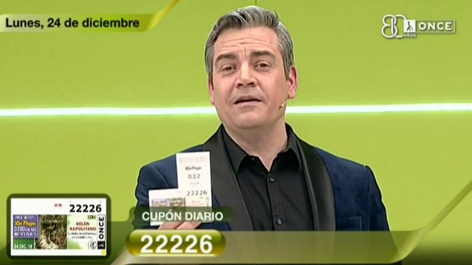 Sorteo ONCE - 24/12/18 - ver ahora