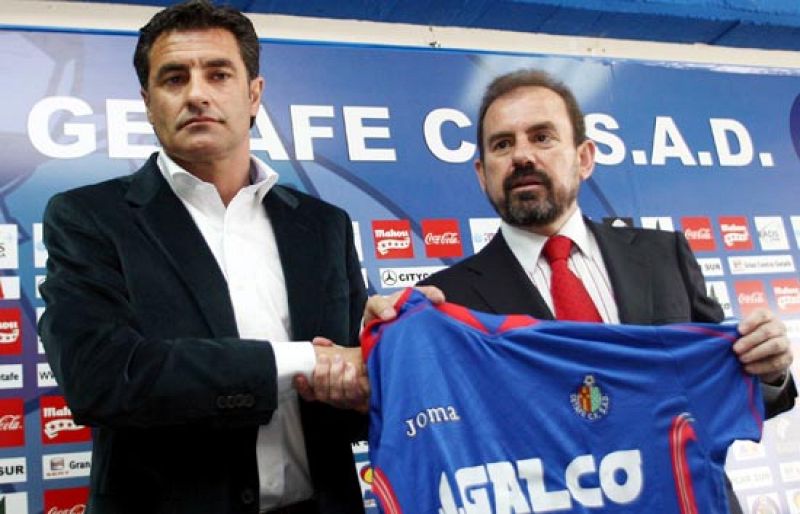 Míchel, presentado en Getafe | Ver
