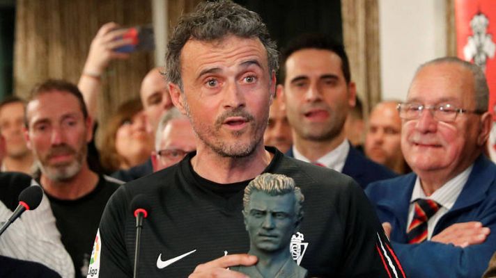 Telediario 1 - Luis Enrique: "Debemos dar una imagen potente"
