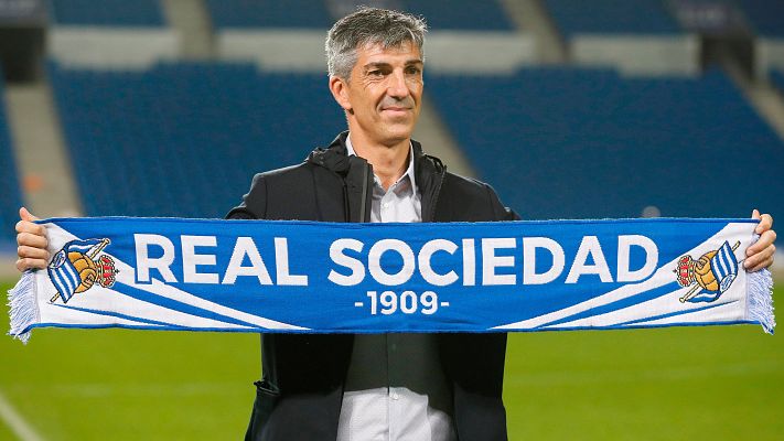 Telediario 1 - Imanol sustituye a Garitano en el banquillo de la Real Sociedad