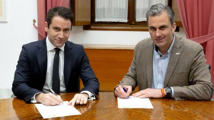 Informativo 24h - Ciudadanos presidirá el Parlamento de Andalucía con el apoyo de PP y Vox