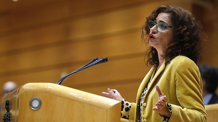 La tarde en 24h - Montero reprocha al PP el veto en el Senado a la senda de déficit propuesta por el Gobierno