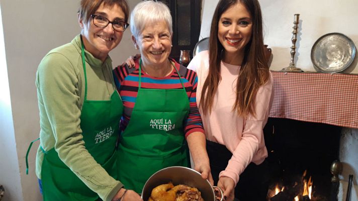 Aquí la Tierra - Recetas de siempre: pollo al pebre
