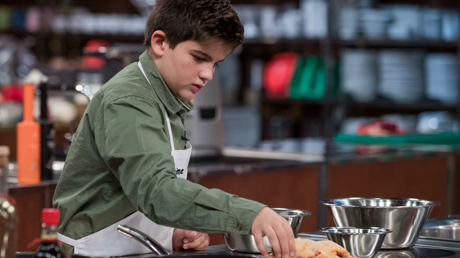 Masterchef Junior | Jaime se frustra en el primer cocinado | Ver