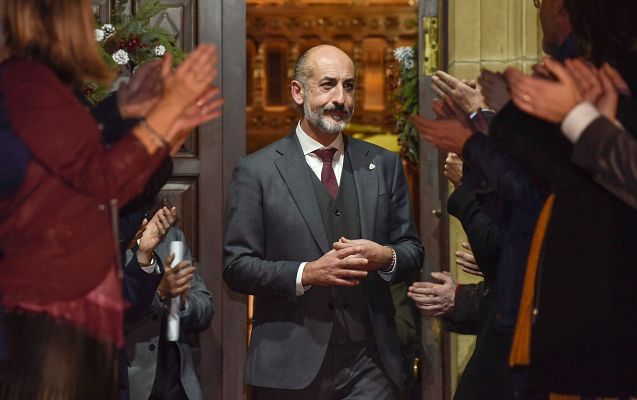 Telediario 1 - Aitor Elizegi: "Juntos podemos lograr los objetivos"