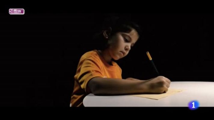 Telediario 1 - "Me gustaría que mis papás respeten a los rivales y los árbitros"