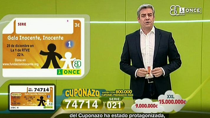 Sorteos ONCE - Sorteo ONCE - 28/12/18