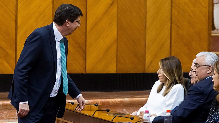 Informativo 24h - Juan Marín considera que Susana Díaz está "tocada" tras los resultados electorales del 2 de diciembre