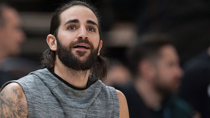 Telediario 1 - El reto solidario de Ricky Rubio