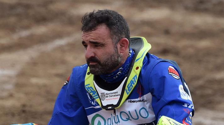 Telediario 1 - Dani Albero, primer piloto diabético en participar en un Dakar