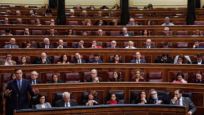 Telediario 1 - Los Presupuestos y las elecciones de mayo marcan la política en 2019