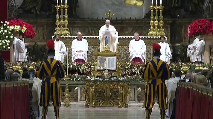 El día del Señor - Misa de Año Nuevo desde el Vaticano (Roma)