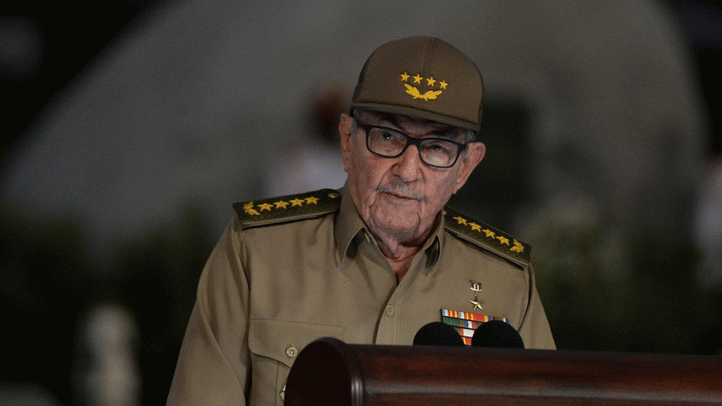 Raúl Castro acusa a Estados Unidos de retomar la política de "confrontación" en el 60 aniversario de la Revolución cubana