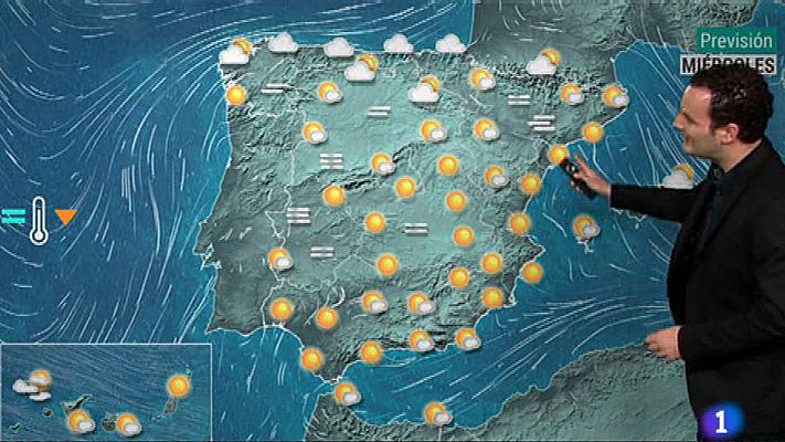 El tiempo - Nieblas en el norte y rachas fuertes de viento