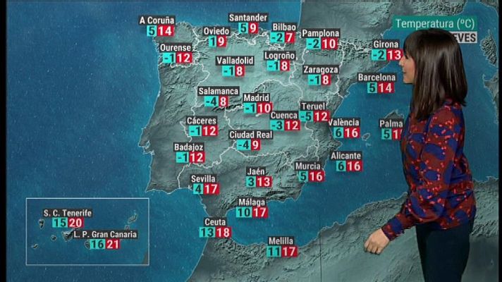 L'informatiu - Comunitat Valenciana - El tiempo en la Comunidad Valenciana - 02/01/19