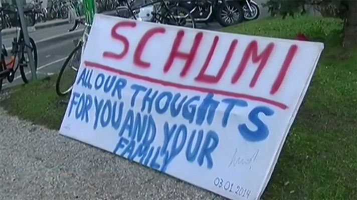 Telediario 1 - La familia de Michael Schumacher asegura que el piloto está "en las mejores manos"