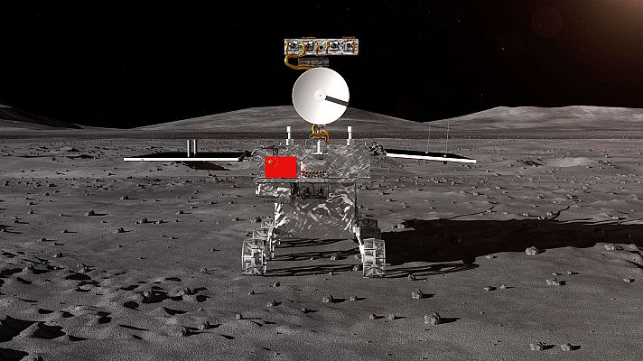 Telediario 1 - China hace historia en el espacio al llegar a la cara oculta de la Luna