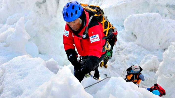 Telediario 1 - El japonés Yuichiro Miura emprende su expedición al Aconcagua con 86 años