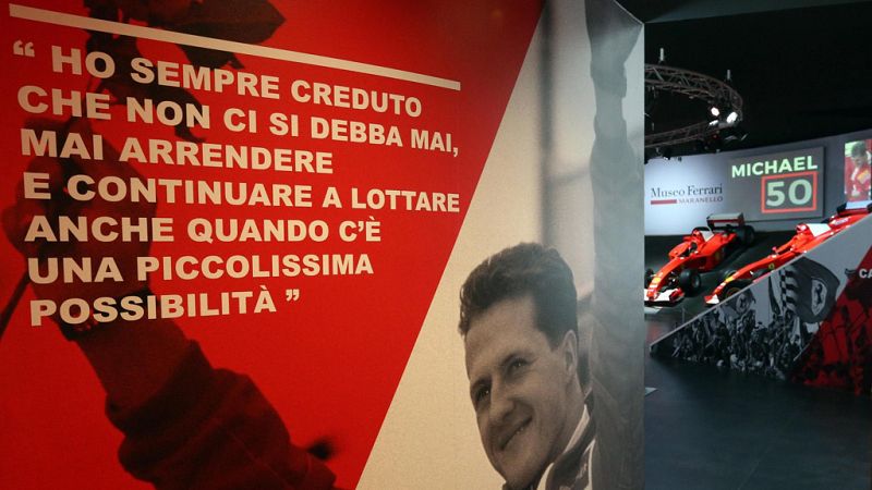 La Fórmula 1 celebró los 50 años de Michael Schumacher