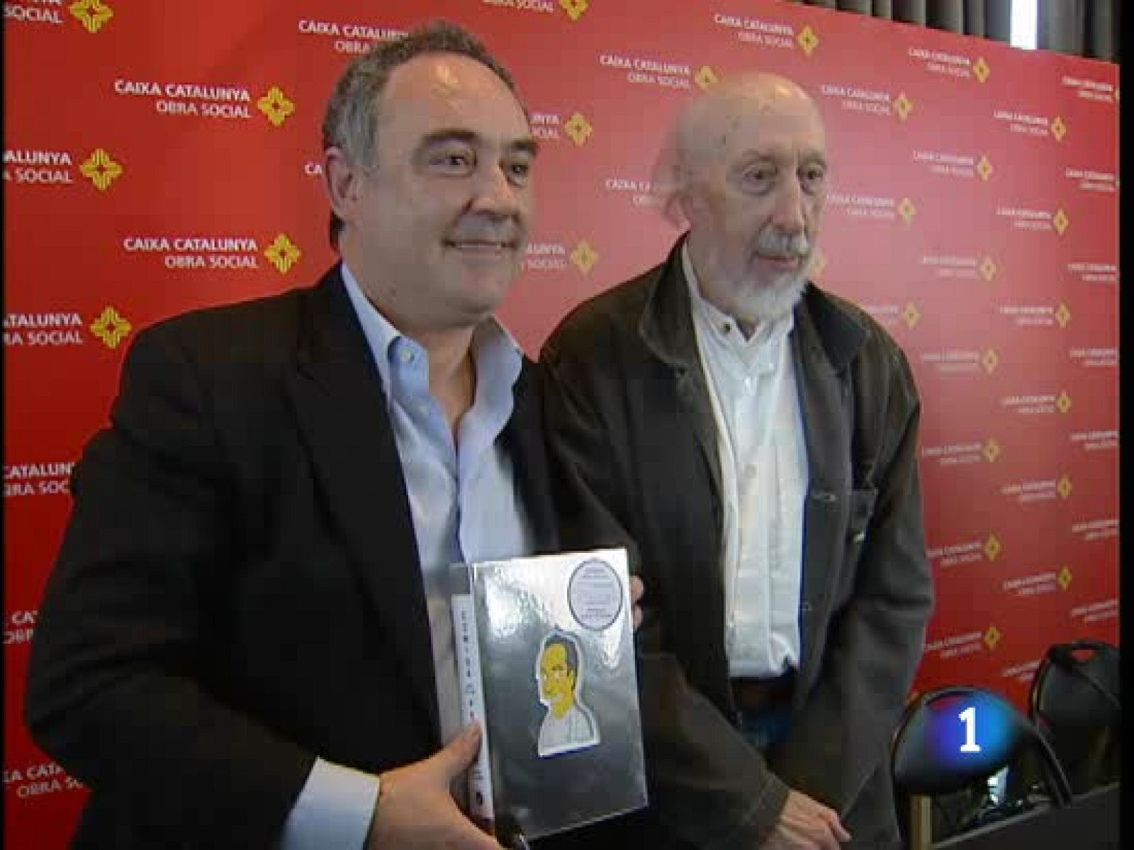 Ferran Adriá ha presentado en Madrid el libro que protagoniza: "Comer para pensar. Pensar para comer" | Ver