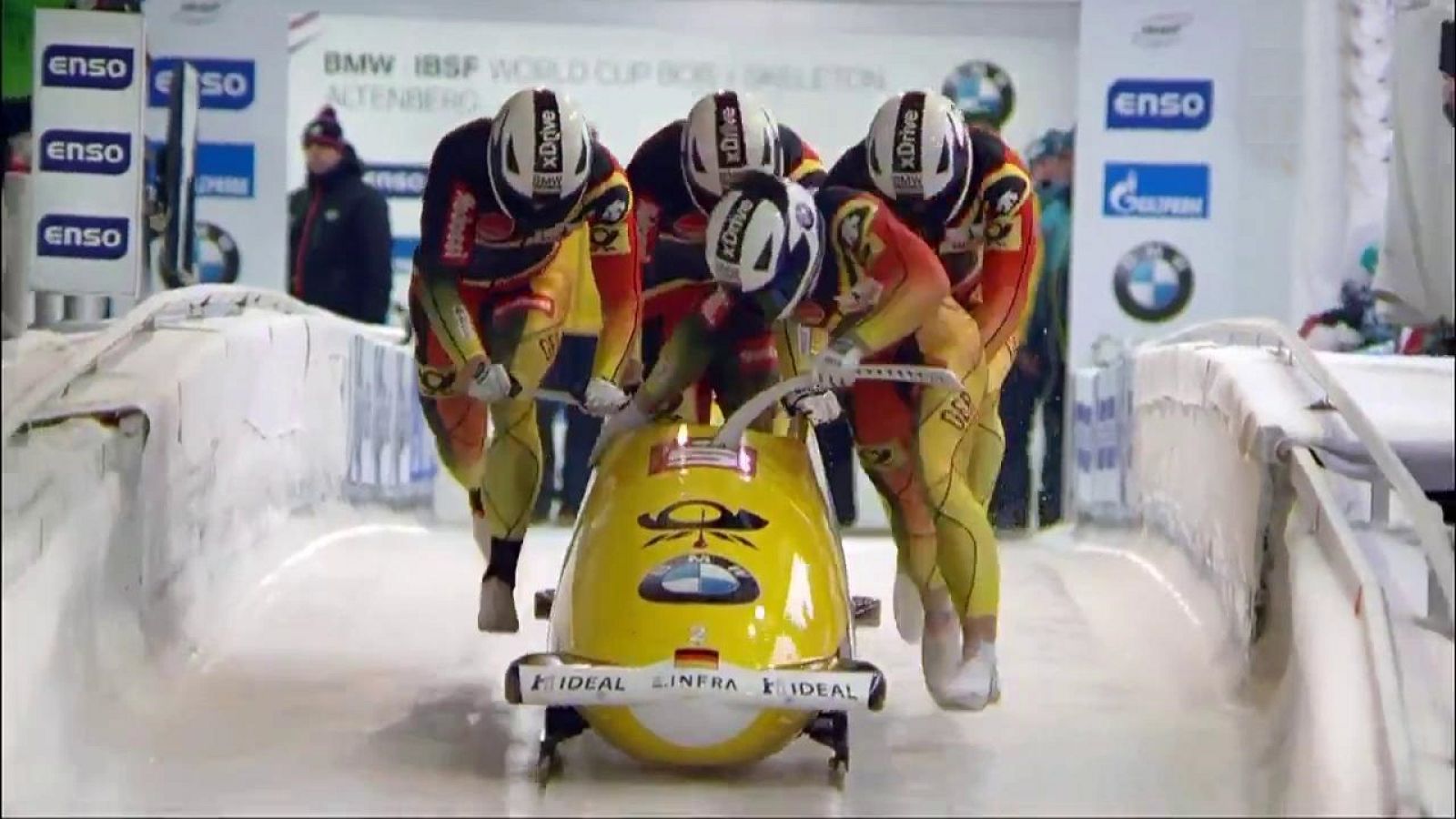 Bobsleigh A-4 Masculino - Copa del Mundo 1ª Manga, desde Altenberg (Alemania) - ver ahora