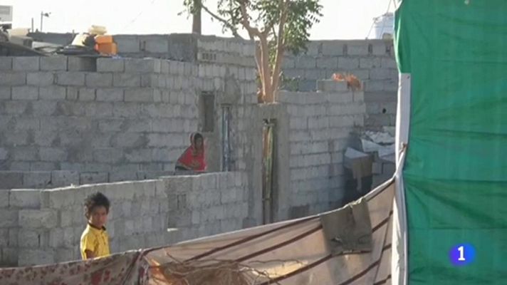 Telediario 1 - Los niños de medio centenar de países sufren graves carencias