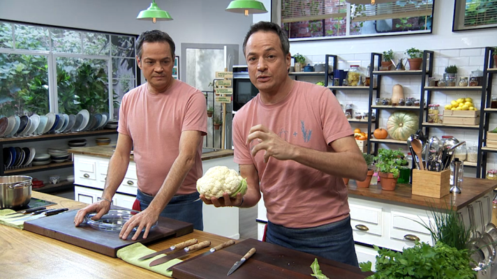 Torres en la cocina - Coliflor gratinada y dulce de castañas