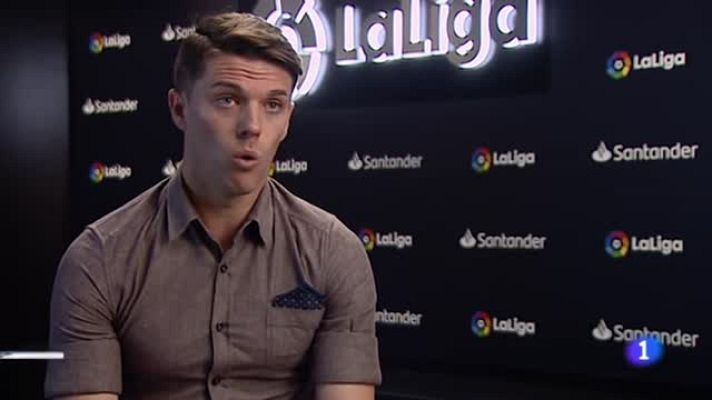 Telediario 1 - LaLiga apuesta por las becas universitarias estadounidenses para la cantera española