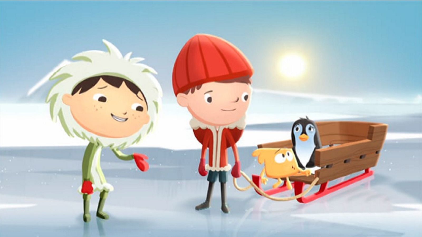 ¡Espera, pingüinito! - Justin Time | Ver