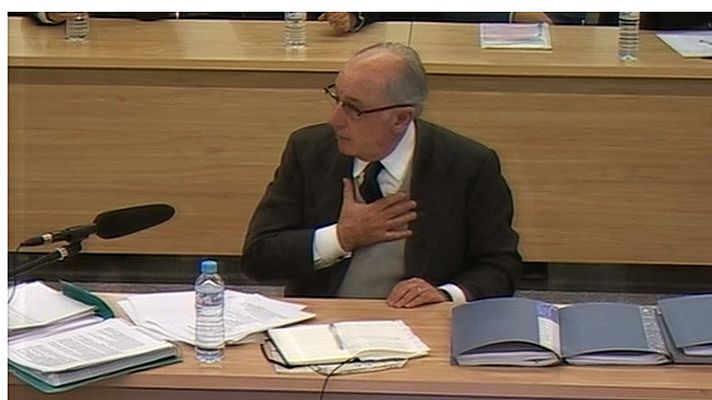 Telediario 1 - "El presidente  del Gobierno me echó de Bankia"