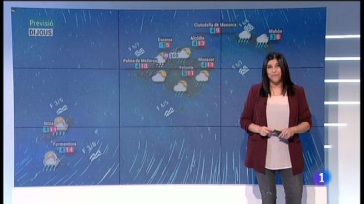 Informatiu Balear - El temps a les Illes Balears - 09/01/19