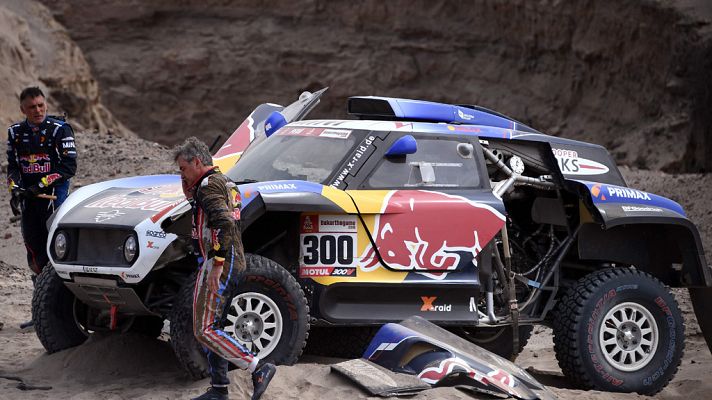 Dakar - Sainz pierde sus opciones para revalidar el título