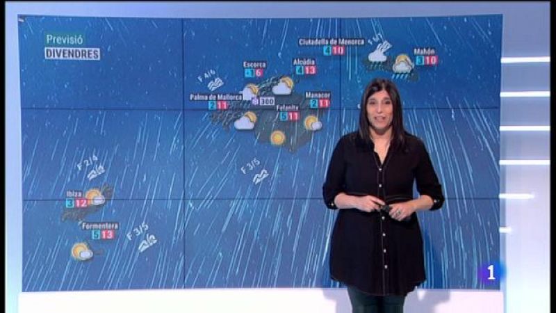El temps a les Illes Balears - 10/01/19